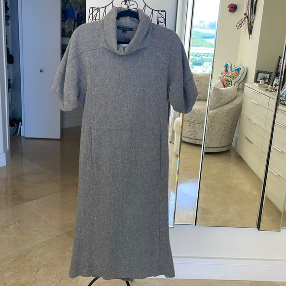MARC JACOBS HEATHER GREY CLASSIC DRESS - Picture 1 of 15
